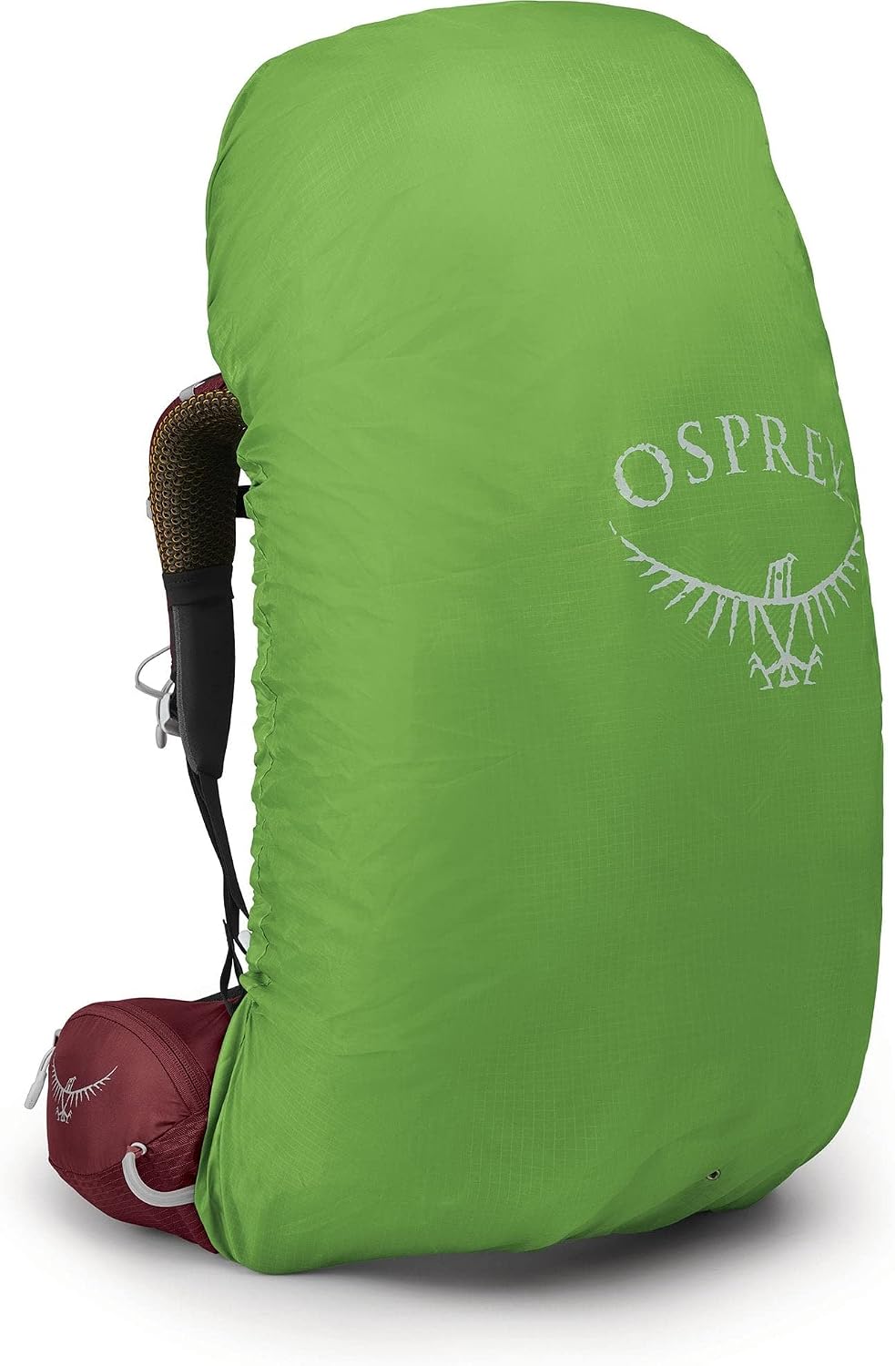 Osprey Damen Aura Ag Backpacking Rucksack Aura AG 65 Berry Sorbet Red WM/L (1er Pack), Berry Sorbet