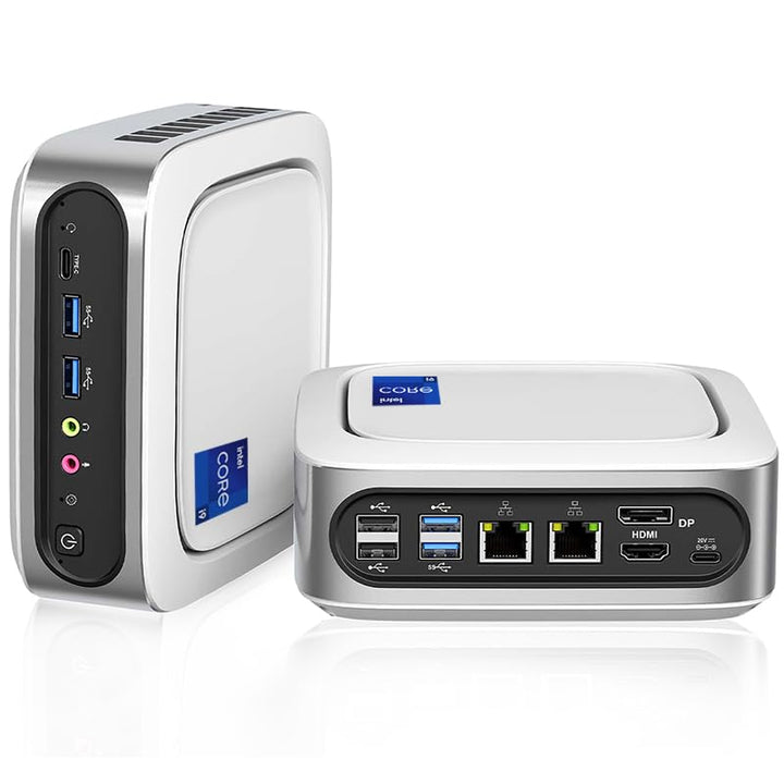 AWOW Mini PC Windows 11 Pro Intel i9-11900H (8C/16T, bis zu 4.9Ghz), 32GB DDR4 512GB/1T NVME SSD Min