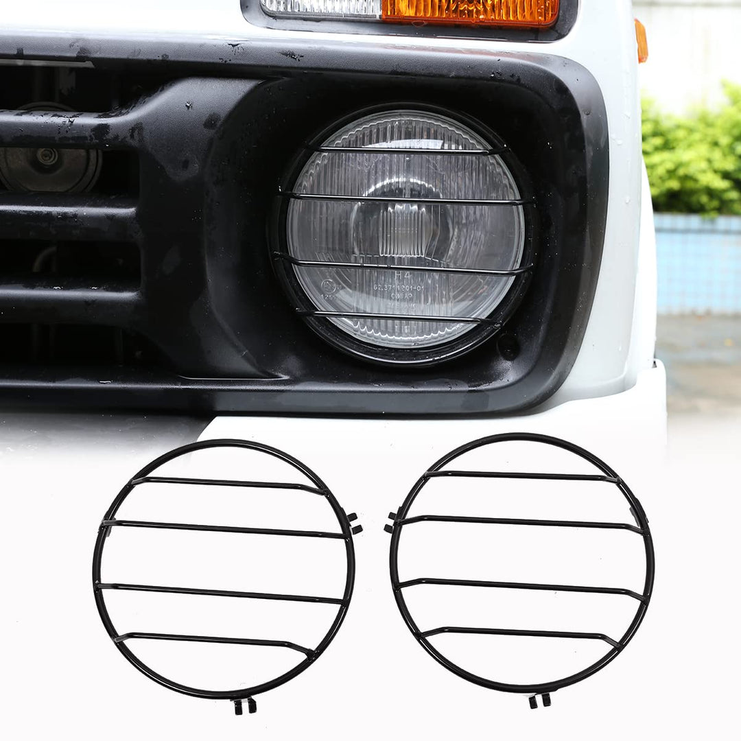 DIYUCAR 6 teile/satz Aluminiumlegierung Nebelscheinwerfer Hinten Schwanz Lampe Protector Rahmen Trim