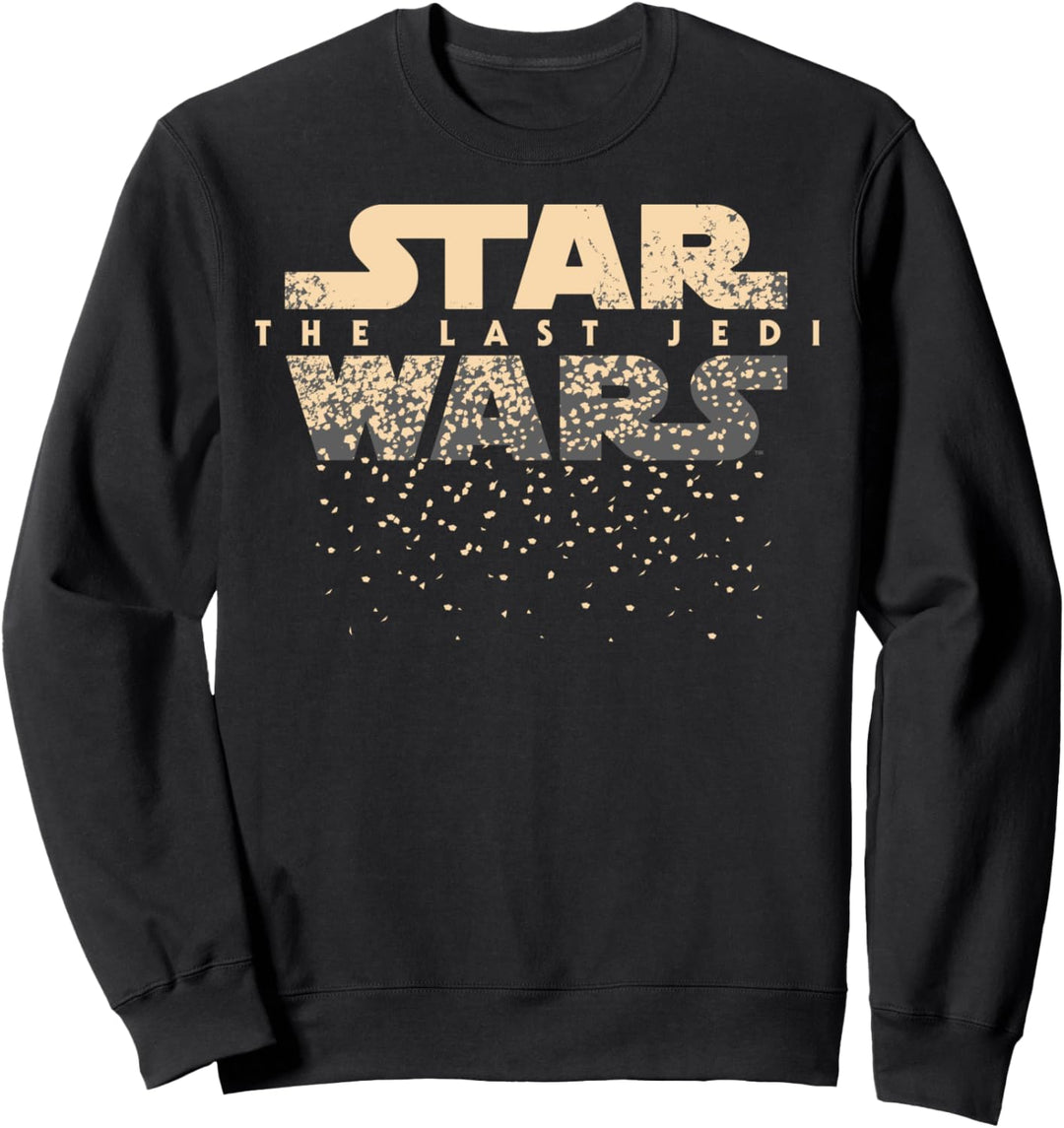 Star Wars The Last Jedi Falling Stars Movie Logo Sweatshirt