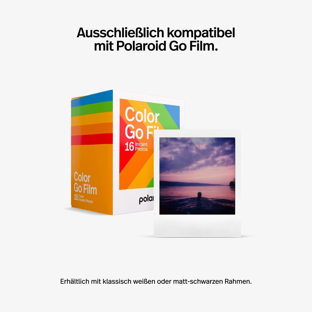 Bundle Polaroid Go Gen 2 White - Black Clip Kamera + Zubehör Weiss, Kamera + Zubehör Weiss