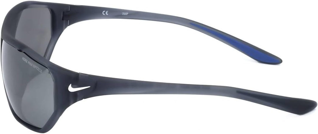 Nike Unisex Aero Drift Sunglasses, 021 Matte Dark Grey/Grey/Silvr, One Size