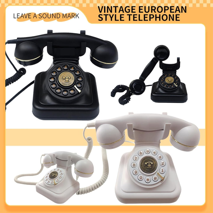 RDYMONKEY Audio-Gästebuch Hochzeit, Retro-Telefon für persönliche Sprachnachrichten, Gästebuch Alter