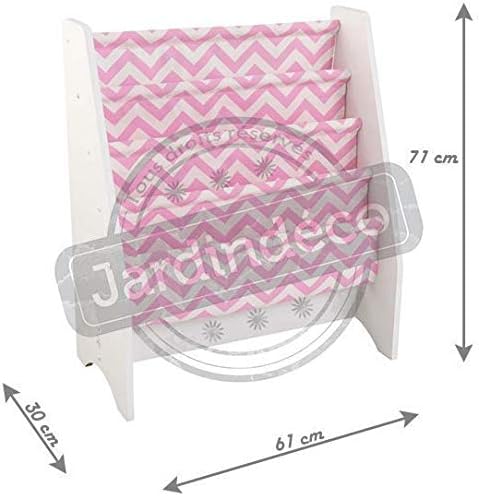 Kidkraft - Hängefächerregal – Rosa Und Weiss 6.0000 Rose, 6.0000 Rose