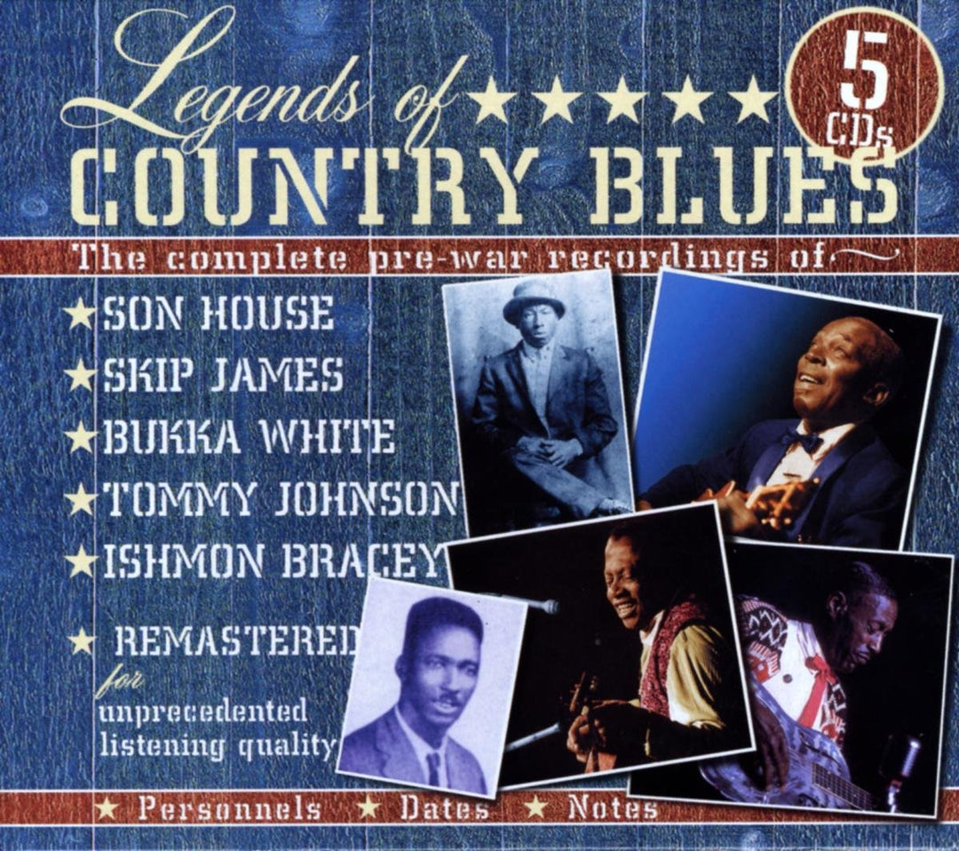 Legends of Country Blues, Audio-CD