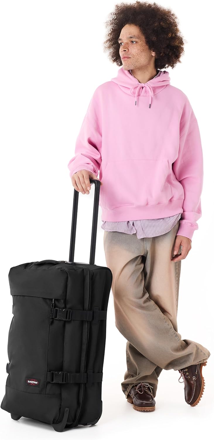 EASTPAK TRANVERZ M Koffer, 71 cm, 67 L Schwarz, Schwarz
