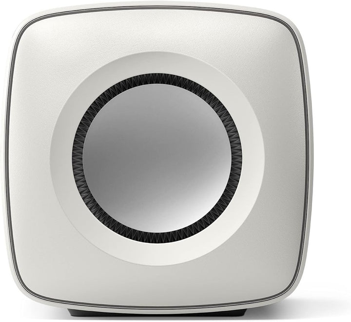 KEF KC62 Leistungsstarker Aktiver Subwoofer | Weiss | 1000 Watt black, black
