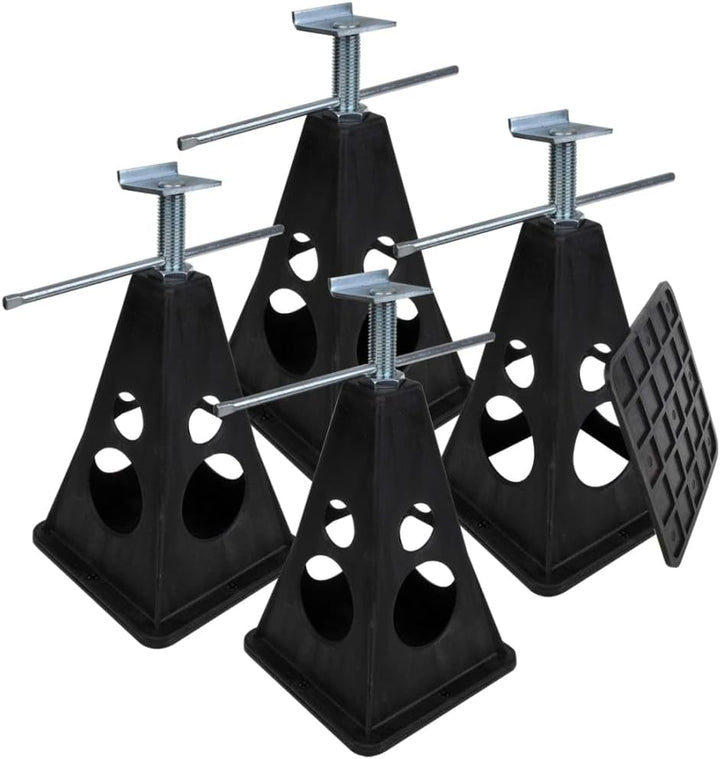 ProPlus Stützböcke Set 4er für Anhänger und Wohnwagen je 750kg ges. 3000kg.