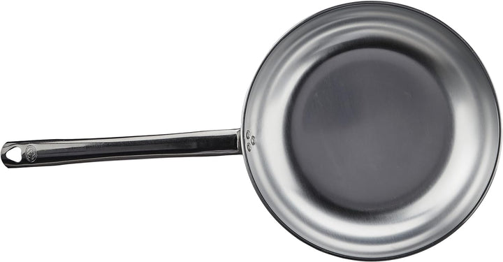 Pentole Agnelli ALMR1111B32 Senkkopf-Strahlungspfanne hoch, Aluminium 5 mm, 32 cm, 32 cm