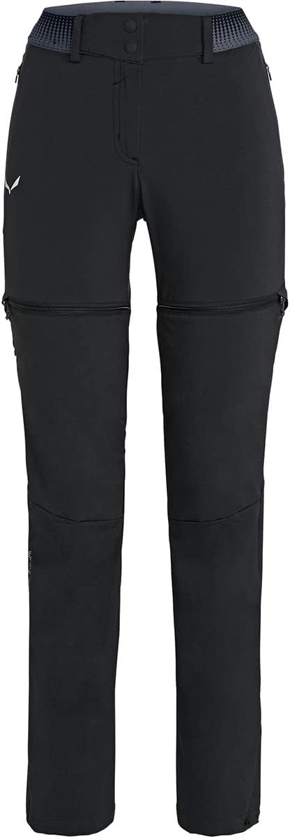 Salewa Damen Pedroc DST W 2/1 PNT Lange Hosen XL Schwarz, XL Schwarz