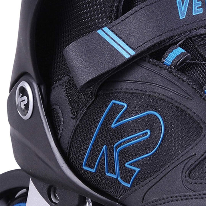 K2 Herren Velocity 84 Boa M Inline Skates EU: 44 (UK: 9.5 / US: 10.5) Black - Blue, EU: 44 (UK: 9.5