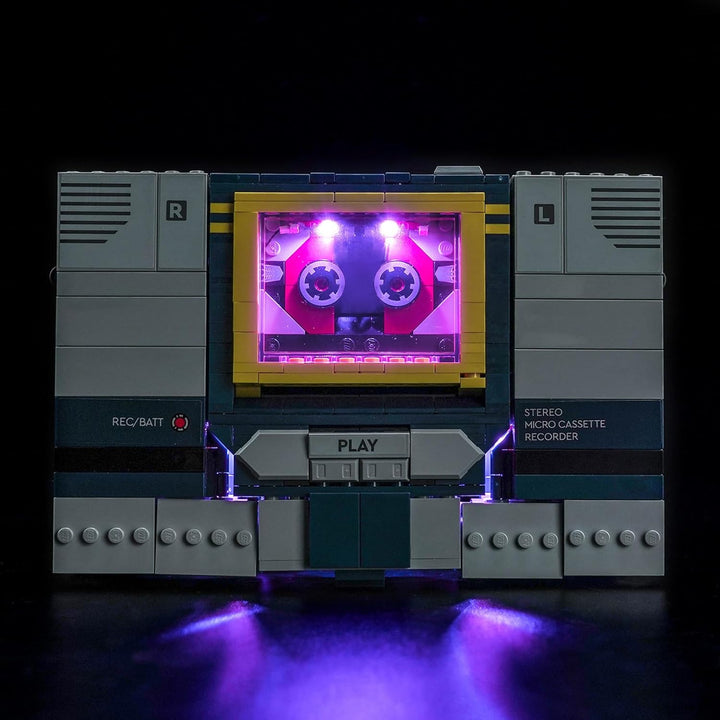 Fernbedienung Licht-Kit Kompatibel mit Lego 10358 Soundwave (Kein Modell), Led Beleuchtungs Set Comp