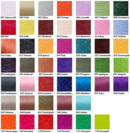 Deko AS GmbH Sizoflor Tischband Wellenschnitt pink ca. 25 cm Rolle 25 Meter 60W 019-R