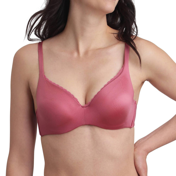 Playtex BH 24h Unsichtbarkeit Bügel Damen x1 75B Rosa, 75B Rosa