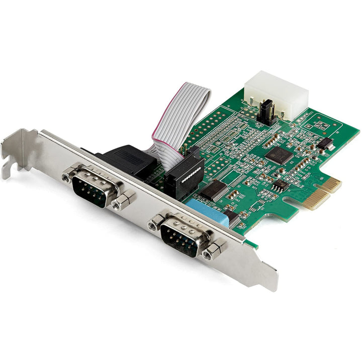 StarTech.com PCI Express serielle Schnittstellenkarte (2 port, RS232, 16950 UART, 256-Byte-FIFO-Cach