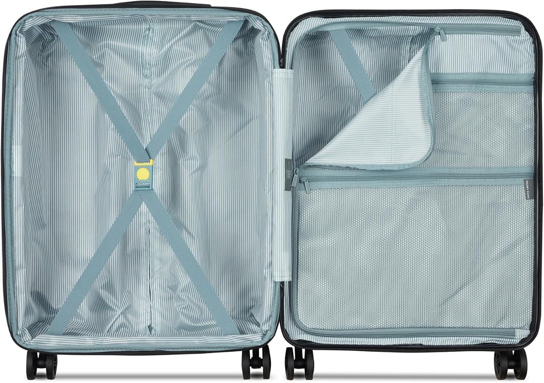 DELSEY Paris Koffer-Set 3-teilig für Damen und Herren | Reise-Trolleys 50 x 32 x 78 cm aus hochwerti