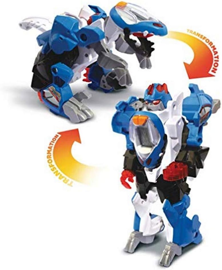 VTech – Switch & Go Dinos – Lutor – Super Stegosaurus – Buggy / Auto / Dinosaurier – französische Ve