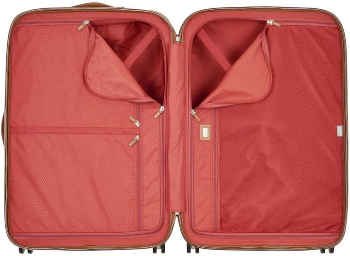 DELSEY PARIS 4 DOPPELROLLEN TROLLEY 82 CM XXL ( 82cm - 134.67L ) Angora, XXL ( 82cm - 134.67L ) Ango
