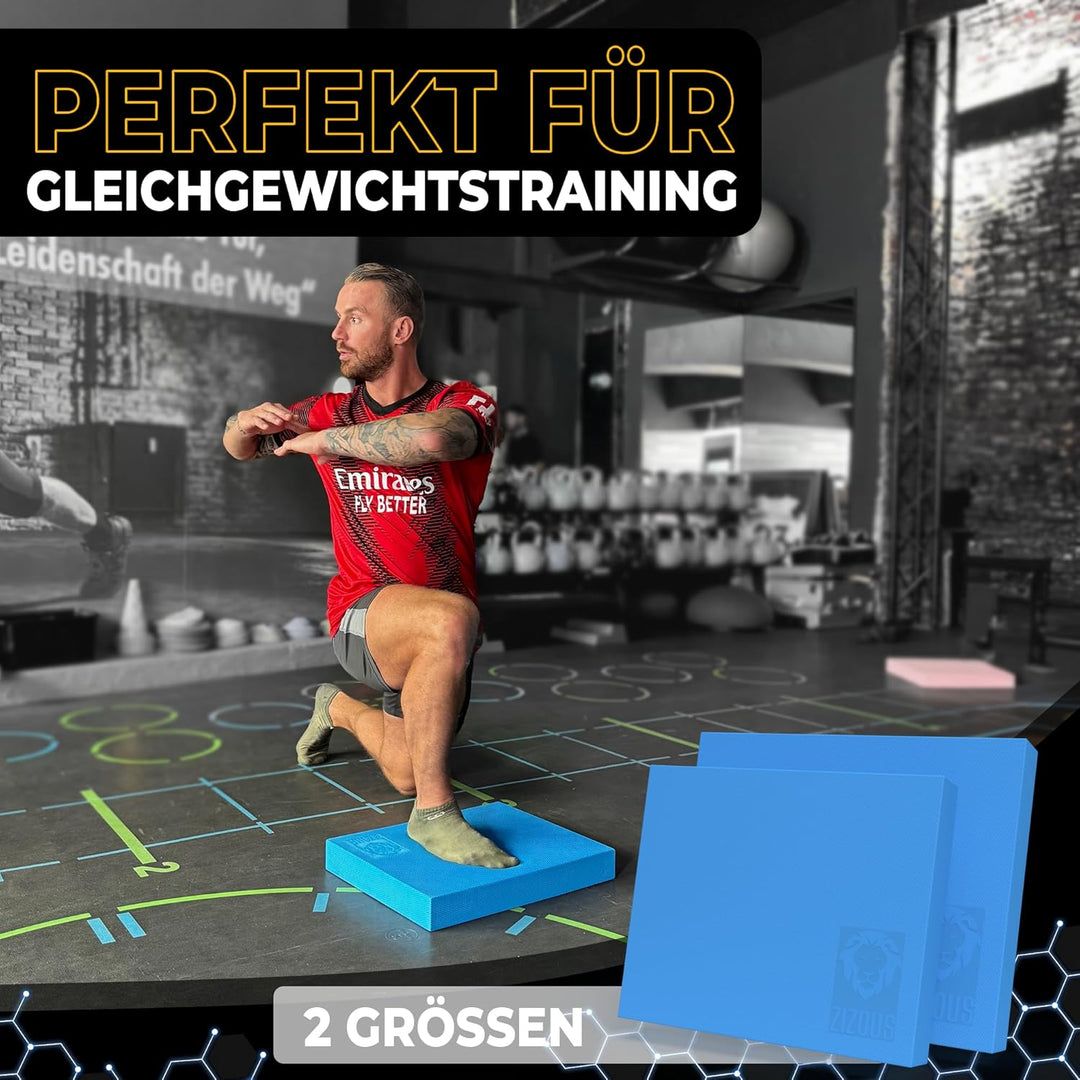 Balance Pad - Premium Balance Kissen für Gleichgewichtsübungen - Rutschfestes Balancekissen Physioth