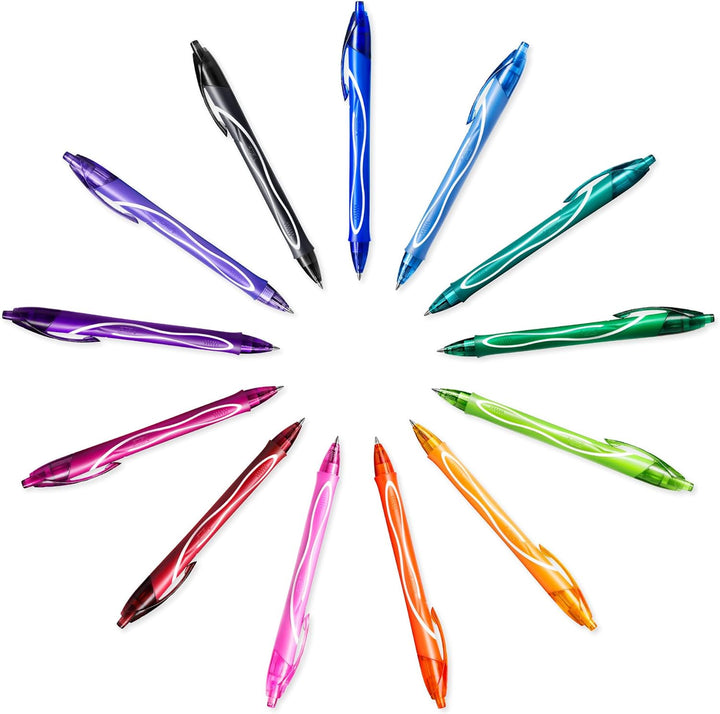 BIC Gel-ocity Quick Dry Gelschreiber, schnell trocknend Pack of 13 farblich sortiert farblich sortie