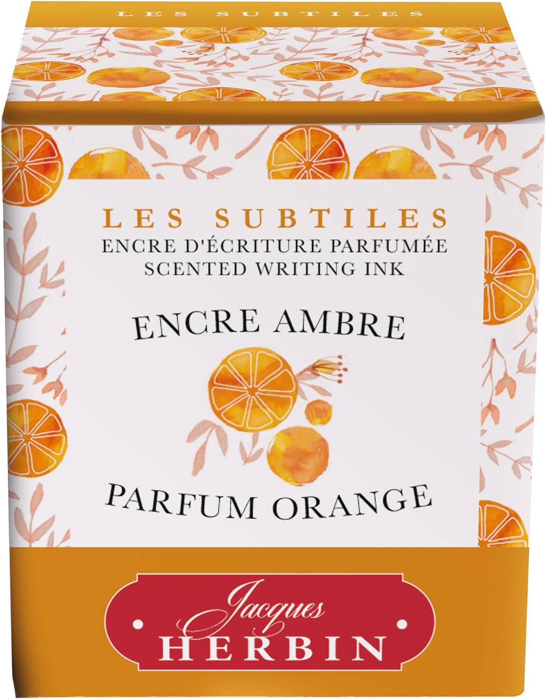 J.Herbin 13756T Tinte Fein Parfümierte mit orangenduft, 30 ml, bernstein Bernstein 30 ml, Bernstein