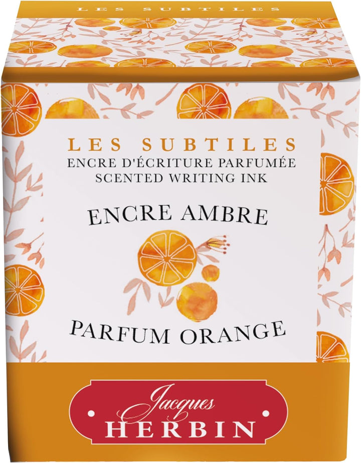 J.Herbin 13756T Tinte Fein Parfümierte mit orangenduft, 30 ml, bernstein Bernstein 30 ml, Bernstein