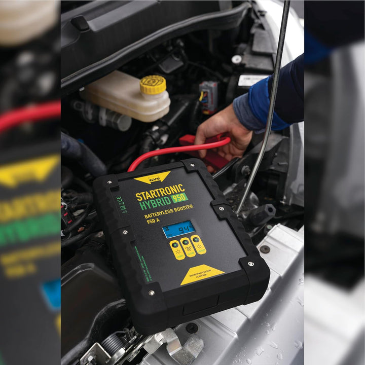 GYS Startronic Hybrid 950 Superkondensator-Booster 12 V – Lieferung mit Kabel und Zigarettenanzünder