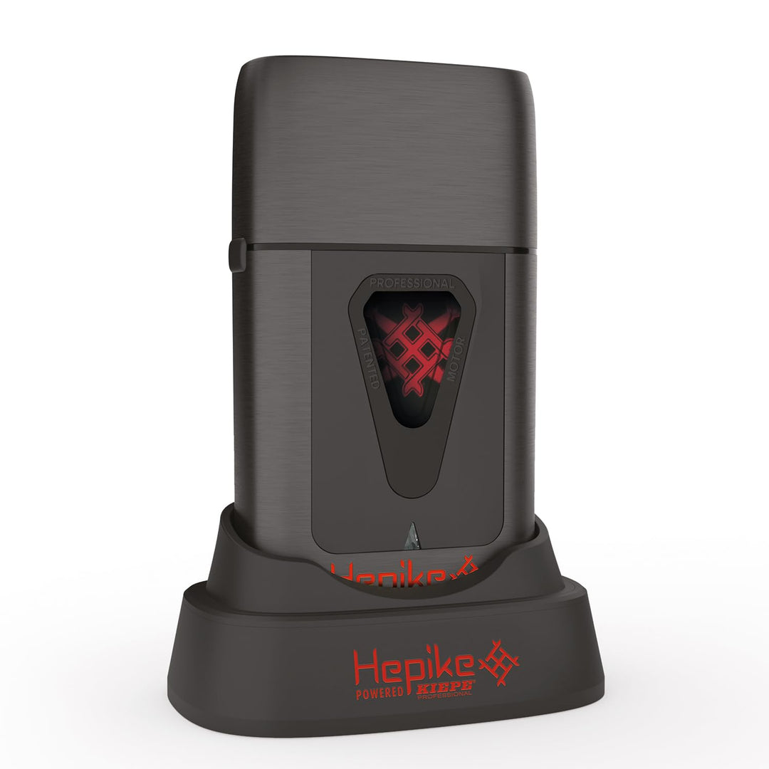 Kiepe Hepike Shaver Series – Profi-Folienrasierer mit Gold-Titanfolie, UV-Desinfektion, 2000-mAh-Akk
