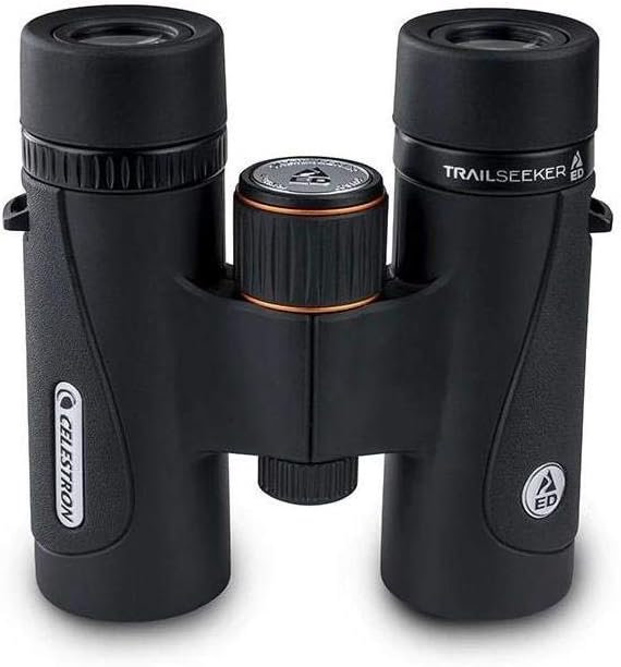 Celestron TrailSeeker ED 10x32 Fernglas - Kompaktes ED Fernglas für Vogelbeobachtung und Outdoor-Akt
