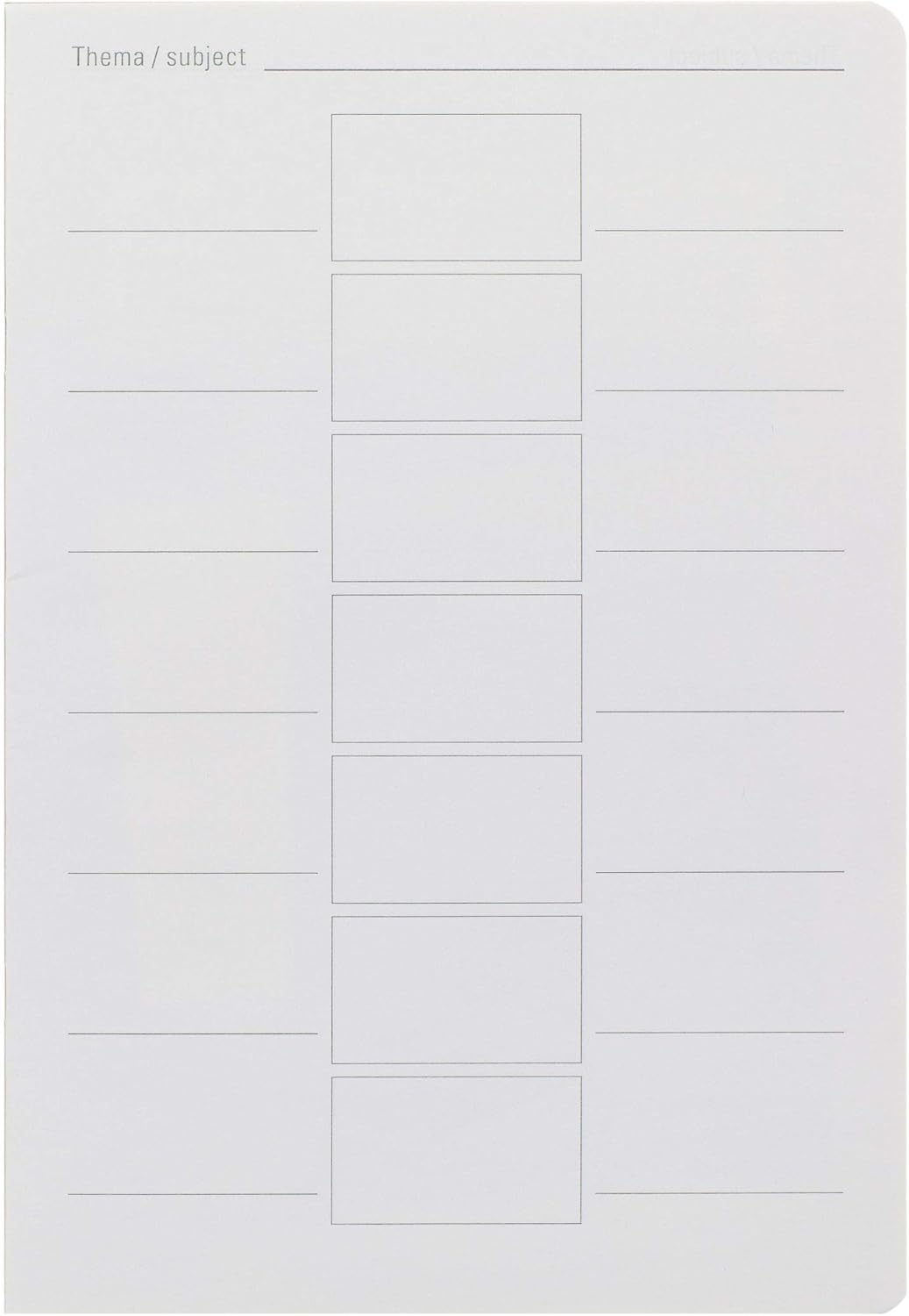 Oxford Vokabelheft mit Lernsystem, A4, 16 Blatt, Lineatur 4V, 10 Stück, Lineatur 4V