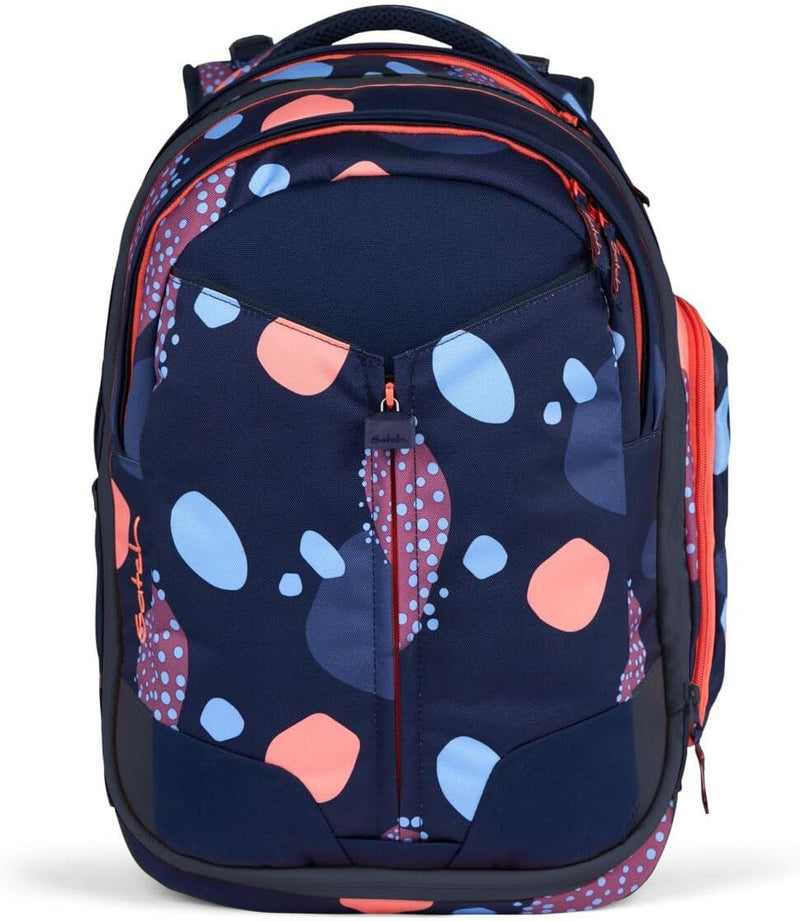 satch Match Schulrucksack Set 3tlg. inkl. Schlamperbox und Sporttasche Coral Reef, Coral Reef