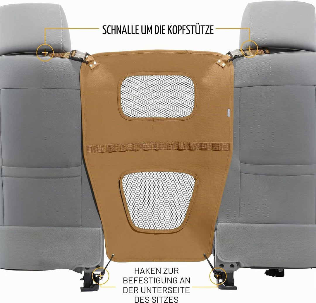 Carhartt, Accessory, Universal Nylon Duck Pet Barrier, Carhartt Brown, Ec, Os, Universal-Haustier-Ba
