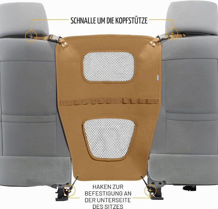 Carhartt, Accessory, Universal Nylon Duck Pet Barrier, Carhartt Brown, Ec, Os, Universal-Haustier-Ba
