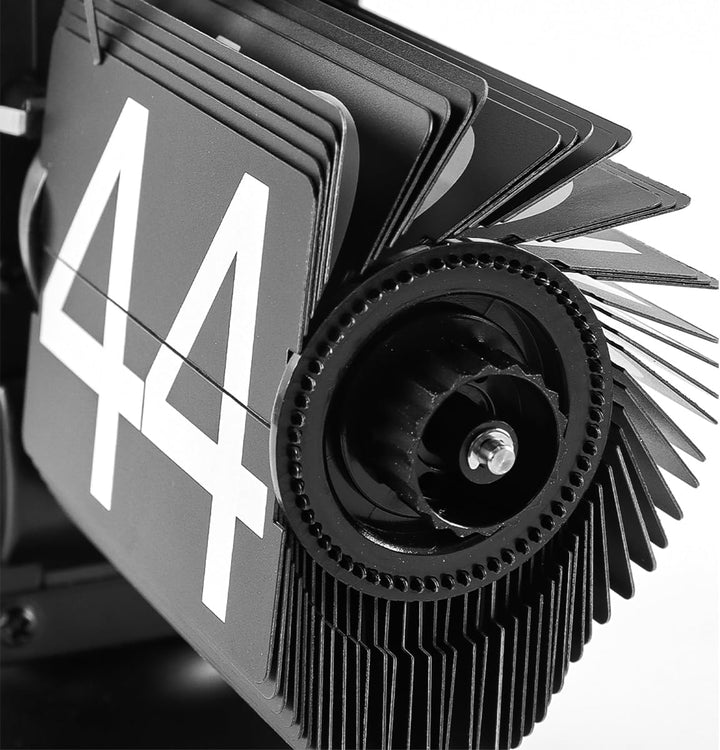 Retro Flip Down Uhr Automatische Flip Digitale Schreibtisch Uhr Innengetriebe Mechanische Metallstüt