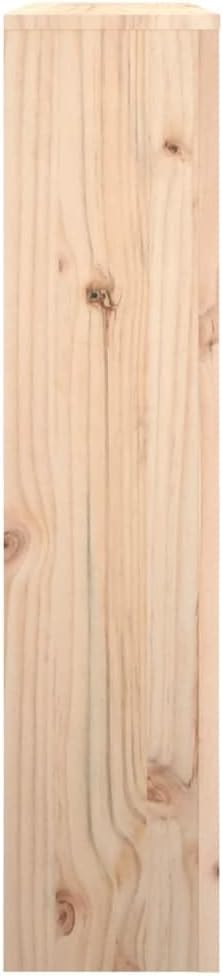 Heizkörperverkleidung 79,5x19x84 cm Heizung Heizkörper Abdeckung Rustikale Optik Heizungsabdeckung H