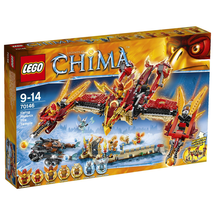 LEGO 70146 - Legends of Chima Phoenix Fliegender Feuertempel