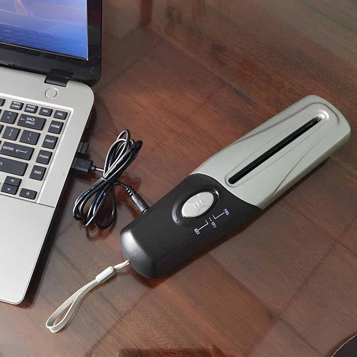 Retoo Aktenvernichter Tragbarer Multifunktionaler Mini USB Elektrischer Tragbarer Aktenvernichter fü