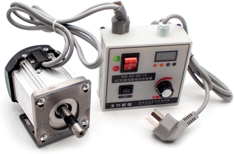 Toplionace 220V Bürstenloser Gleichstrom Servomotor Satz mit Controller für Holzbearbeitung Drehmasc