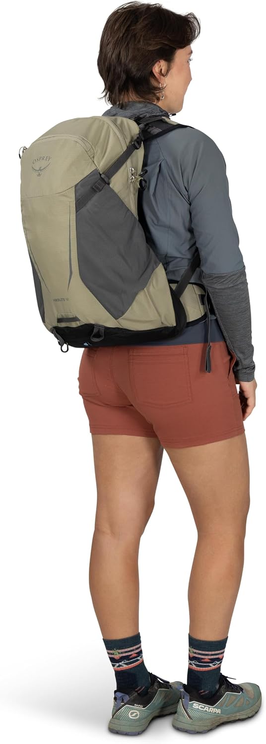 Osprey Unisex Hikelite 18 Backpack Eine Grösse Olivgrün, Eine Grösse Olivgrün