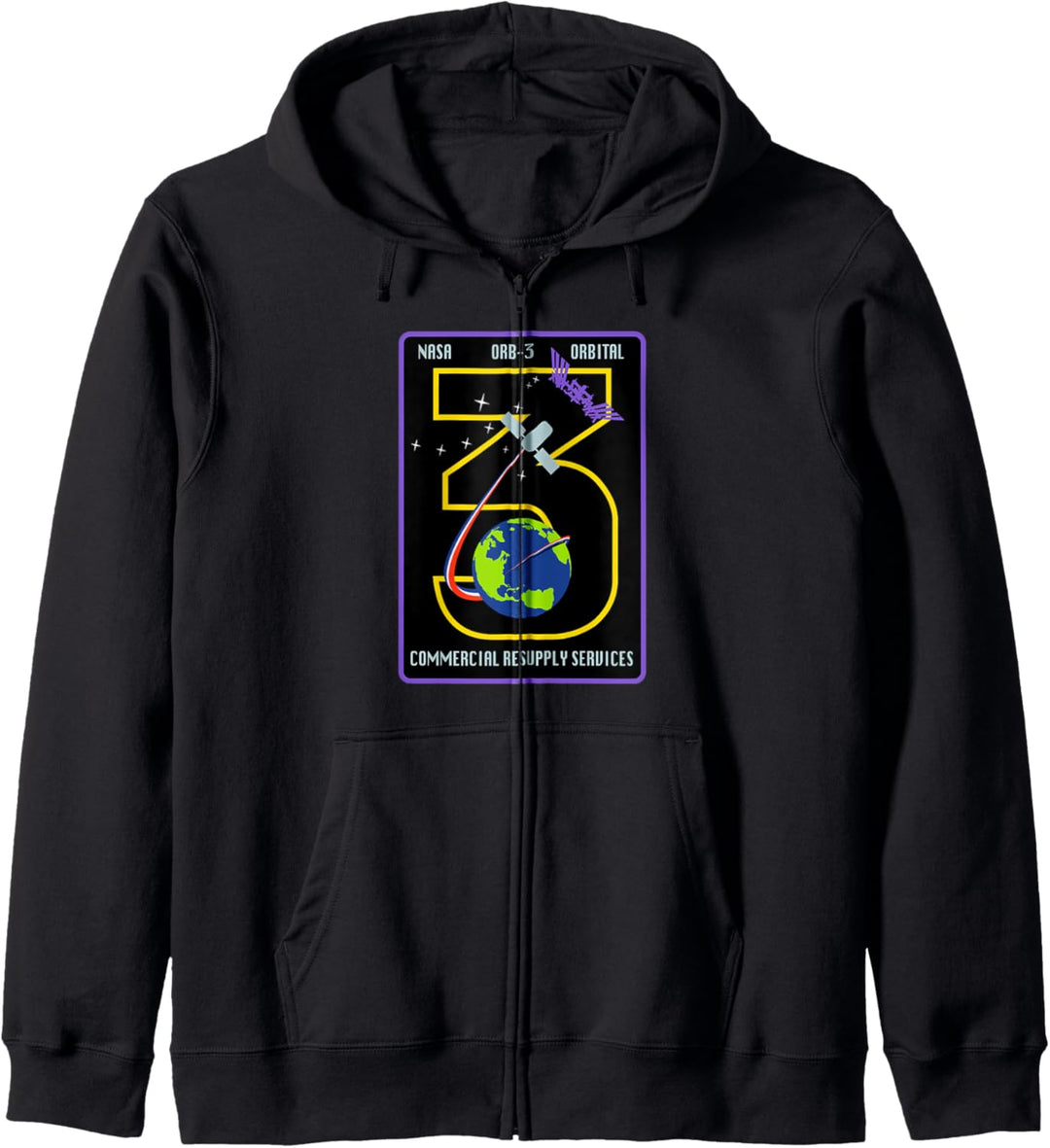 NASA Orbital Sciences Kapuzenjacke