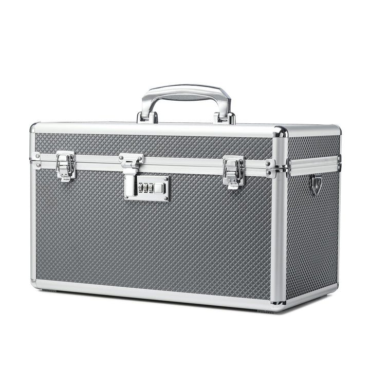 Aufbewahrungsbox mit Zahlenschloss, abschliessbare Medikamentenbox, leere Erste-Hilfe-Box, Sicherhei