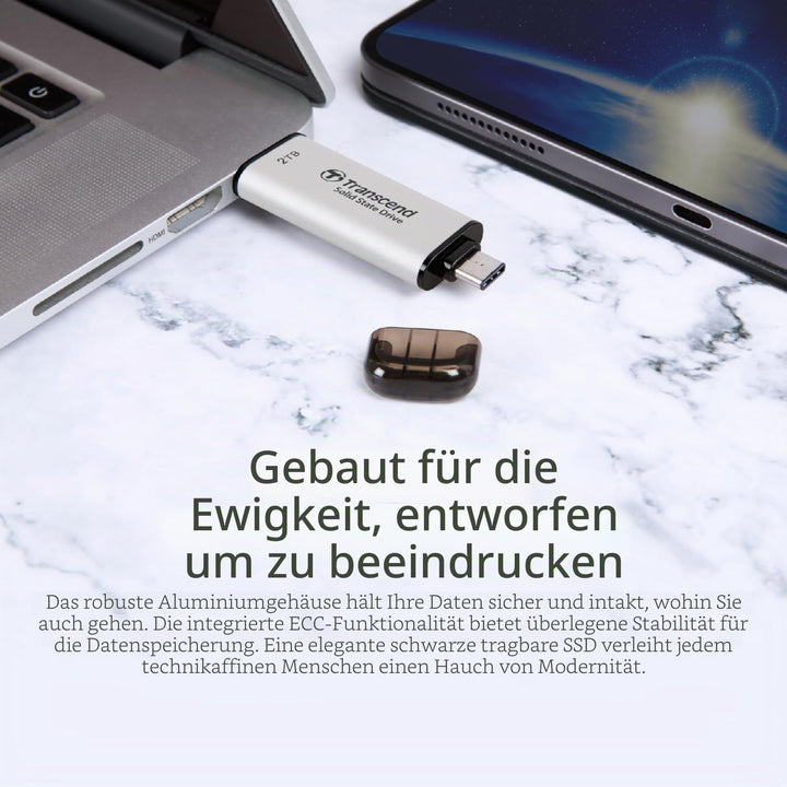 Transcend External SSD 1TB ESD310S USB Schwarz 3) 1TB, Schwarz 3) 1TB