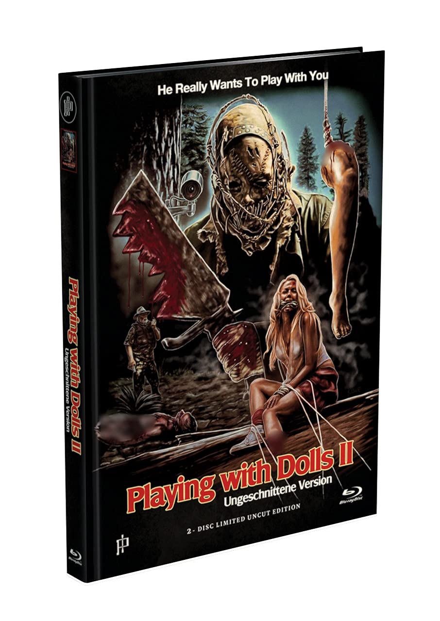 PLAYING WITH DOLLS 2 - 2-Disc Mediabook Cover A [Blu-ray + DVD] Limited 500 Edition - Uncut, Blu-ray