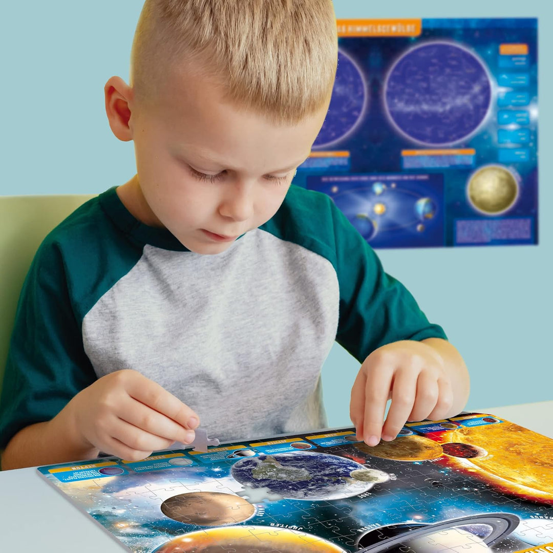 Lisciani - WOOZLE GOOZLE Das Sonnen System - Experimentierkasten ab 8 Jahren - Erkunde die Astronomi