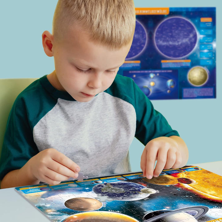 Lisciani - WOOZLE GOOZLE Das Sonnen System - Experimentierkasten ab 8 Jahren - Erkunde die Astronomi