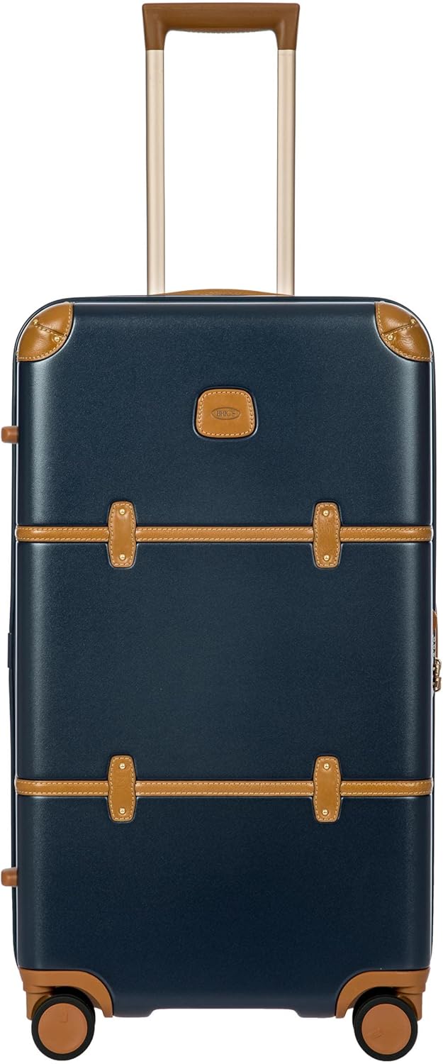 Brics Bellagio Trunk - 4-Rollen Trolley 74 cm blue tobacco Einheitsgrösse Blue Tobacco, Blue / Tan