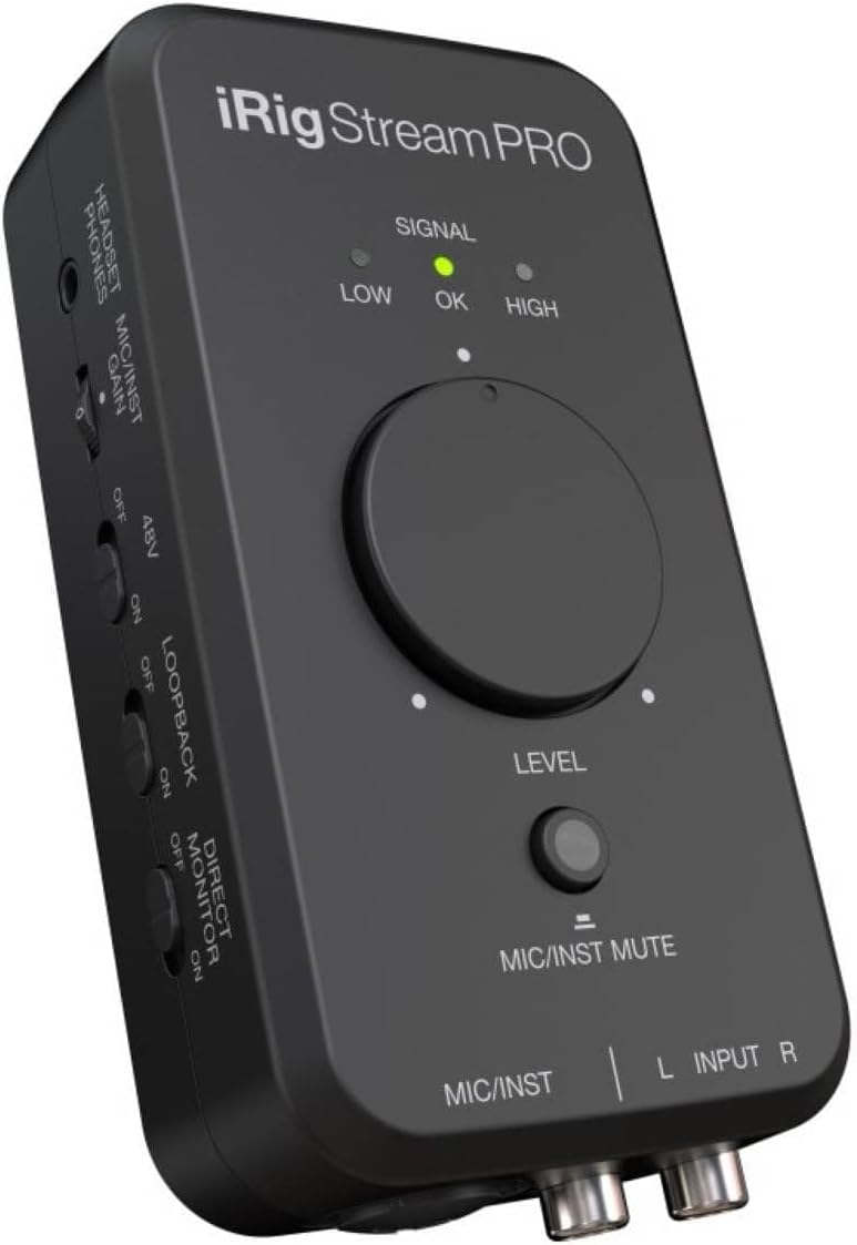 IK Multimedia iRig Stream Pro Stream Pro Single, Stream Pro Single
