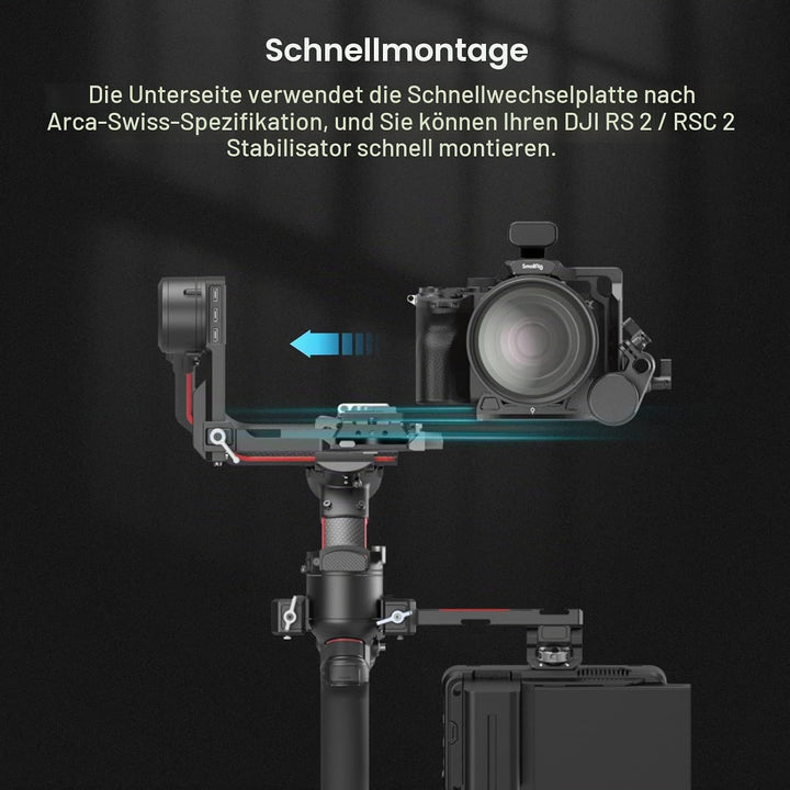 SMALLRIG A7 IV A1 A7S III Half Cage Camera Halbkäfig für Sony Alpha 7 IV/Alpha 7S III/Alpha 1/Alpha