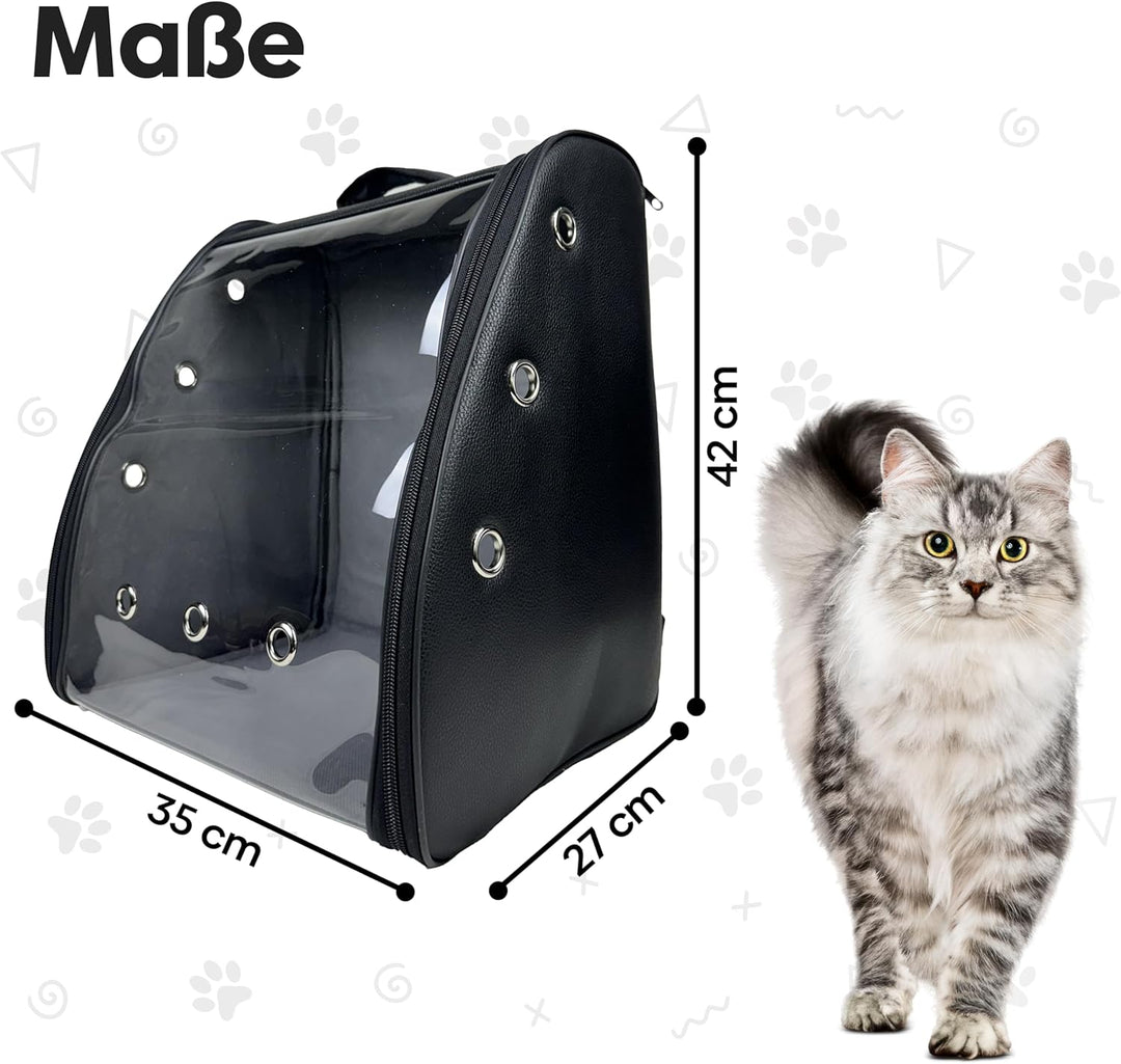 EVE Textile Hunderucksack | Katzenrucksack | Hundetasche | Katzentasche | Hunde Wanderrucksack | Kat