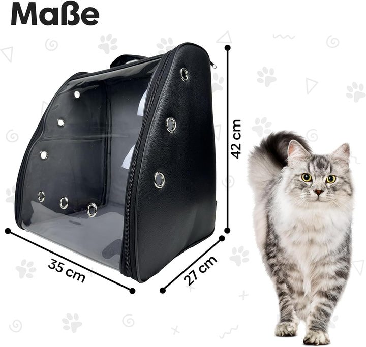 EVE Textile Hunderucksack | Katzenrucksack | Hundetasche | Katzentasche | Hunde Wanderrucksack | Kat